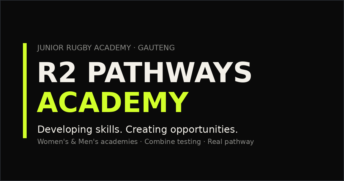 R2 Pathways Academy — Developing skills. Creating opportunities.